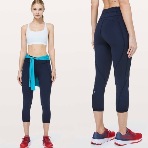 Lululemon Time To Sweat Crop Legging | Size 10 - Picture 1 of 16